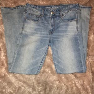 American Eagle Kick Boot Denim